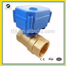 2 way electric actuator valve for fan coil system 220vac for Auto drain& Water cooling system,Electric brewing system